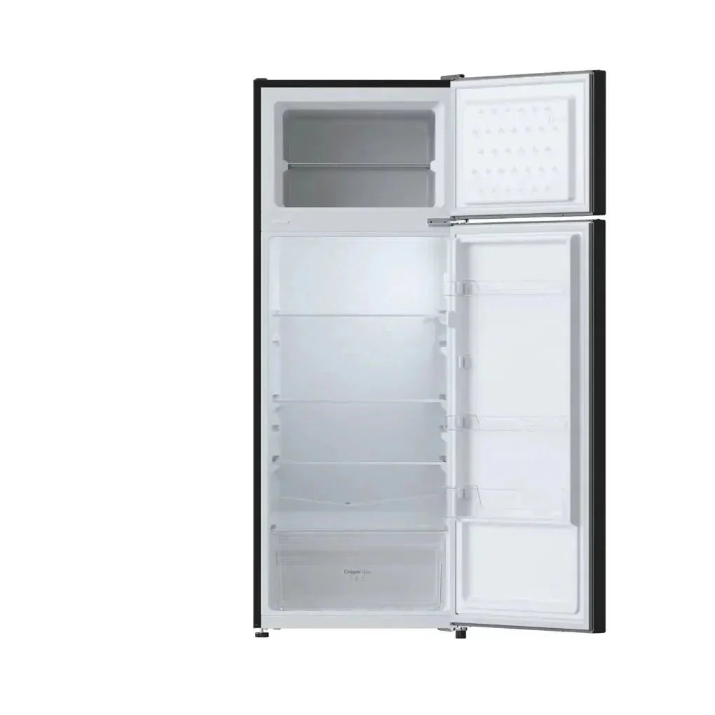 Frigorífico Negro 211L, Diseño Minimalista y Eficiencia Energética Clase E de Cecotec