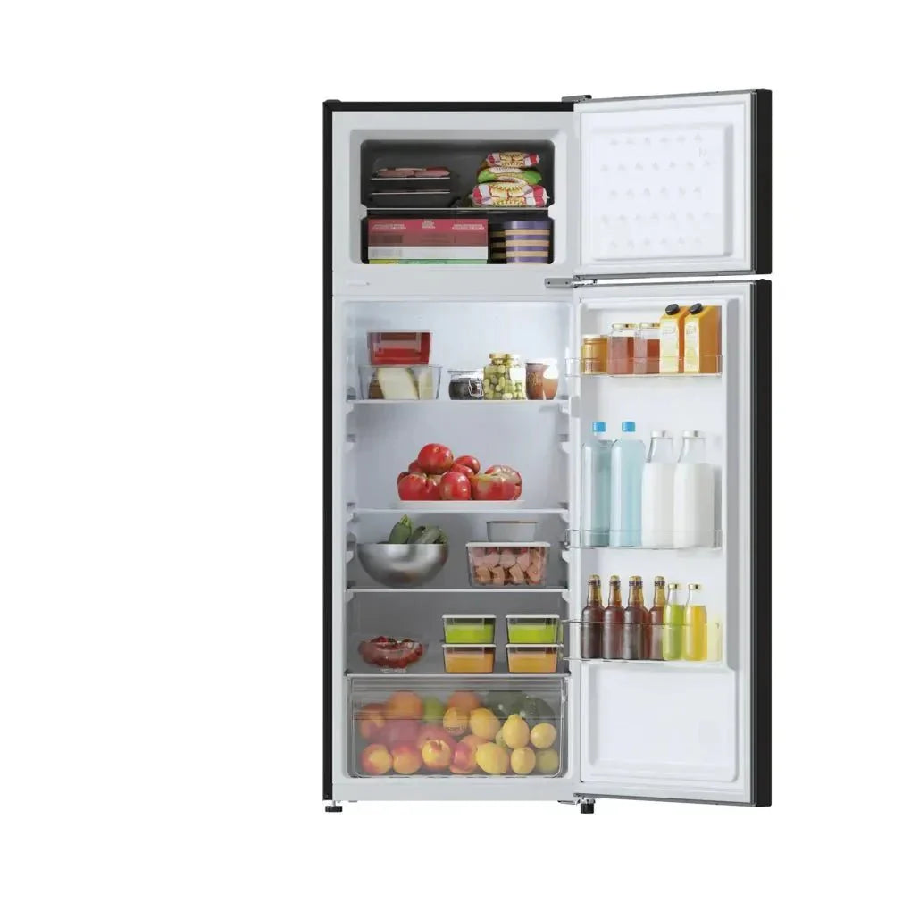 Frigorífico Negro 211L, Diseño Minimalista y Eficiencia Energética Clase E de Cecotec