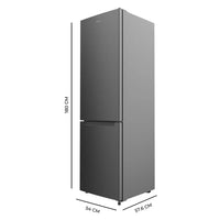 Frigorífico Combi Inox Oscuro 250L: Eficiencia Total No Frost y Multi Air Flow de Cecotec