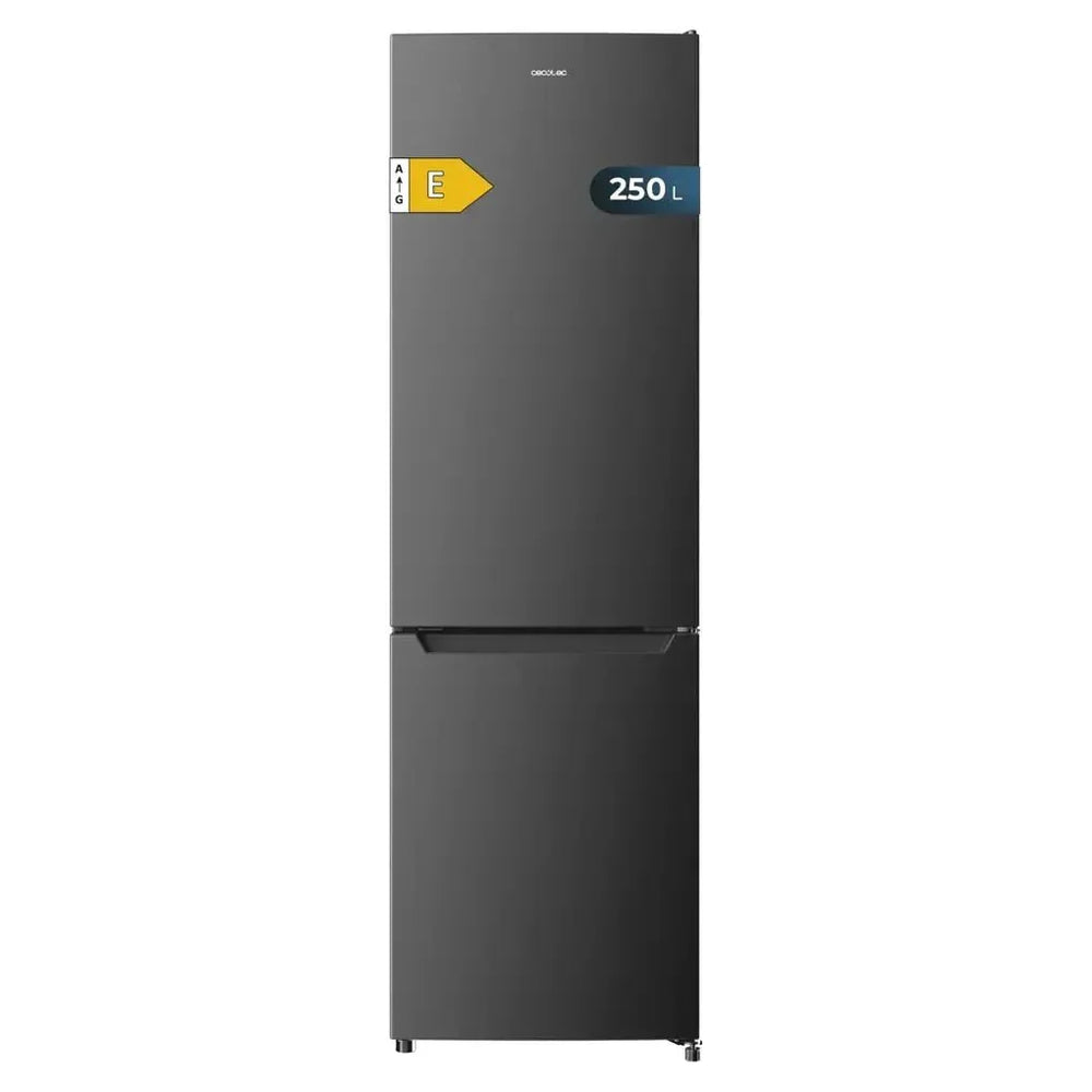 Frigorífico Combi Inox Oscuro 250L: Eficiencia Total No Frost y Multi Air Flow de Cecotec