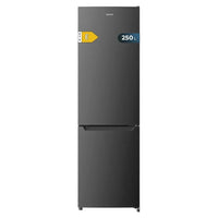 Frigorífico Combi Inox Oscuro 250L: Eficiencia Total No Frost y Multi Air Flow de Cecotec