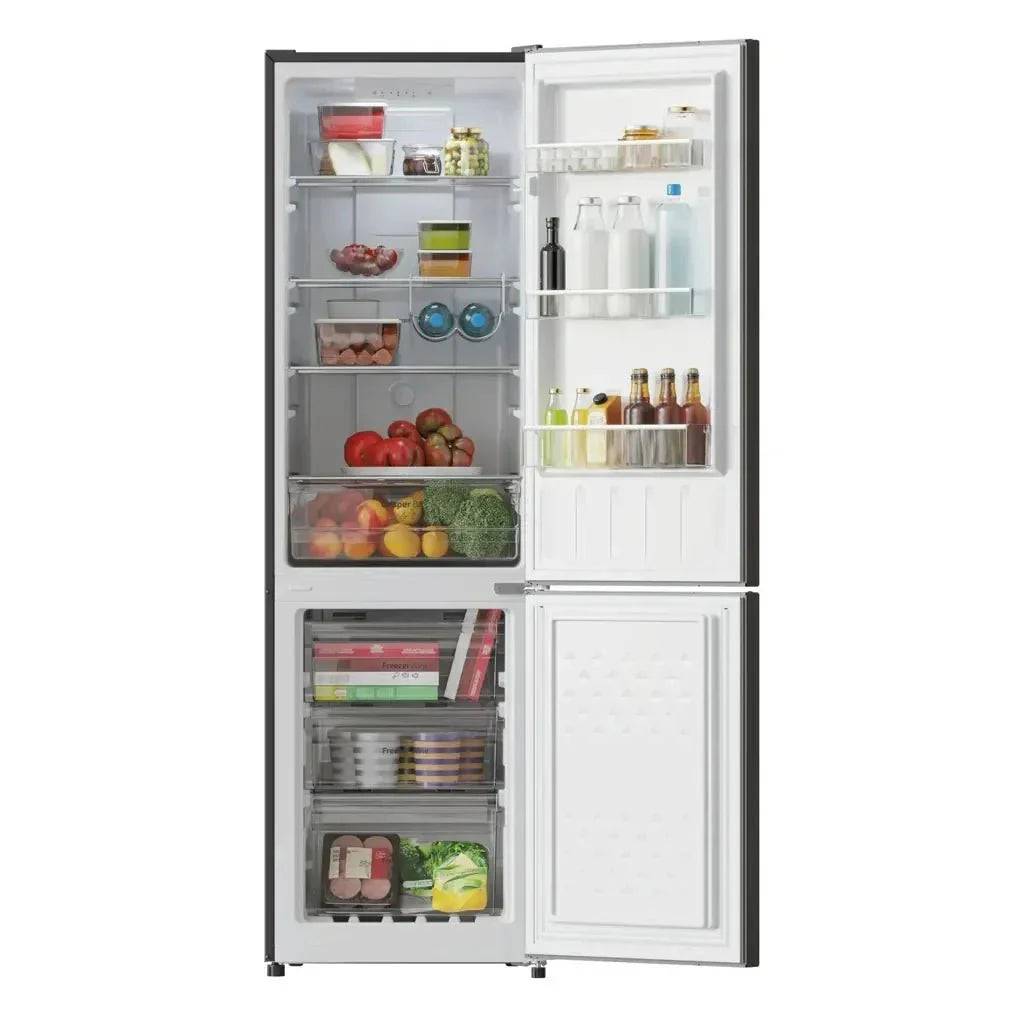 Frigorífico Combi Inox Oscuro 250L: Eficiencia Total No Frost y Multi Air Flow de Cecotec