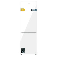 Frigorífico Combi 250L Blanco Cristal con No Frost y Multi Air Flow de Cecotec