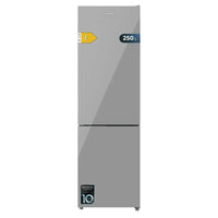 Frigorífico Combi 250L Gris con No Frost, Multi Air Flow y Clase E de Cecotec