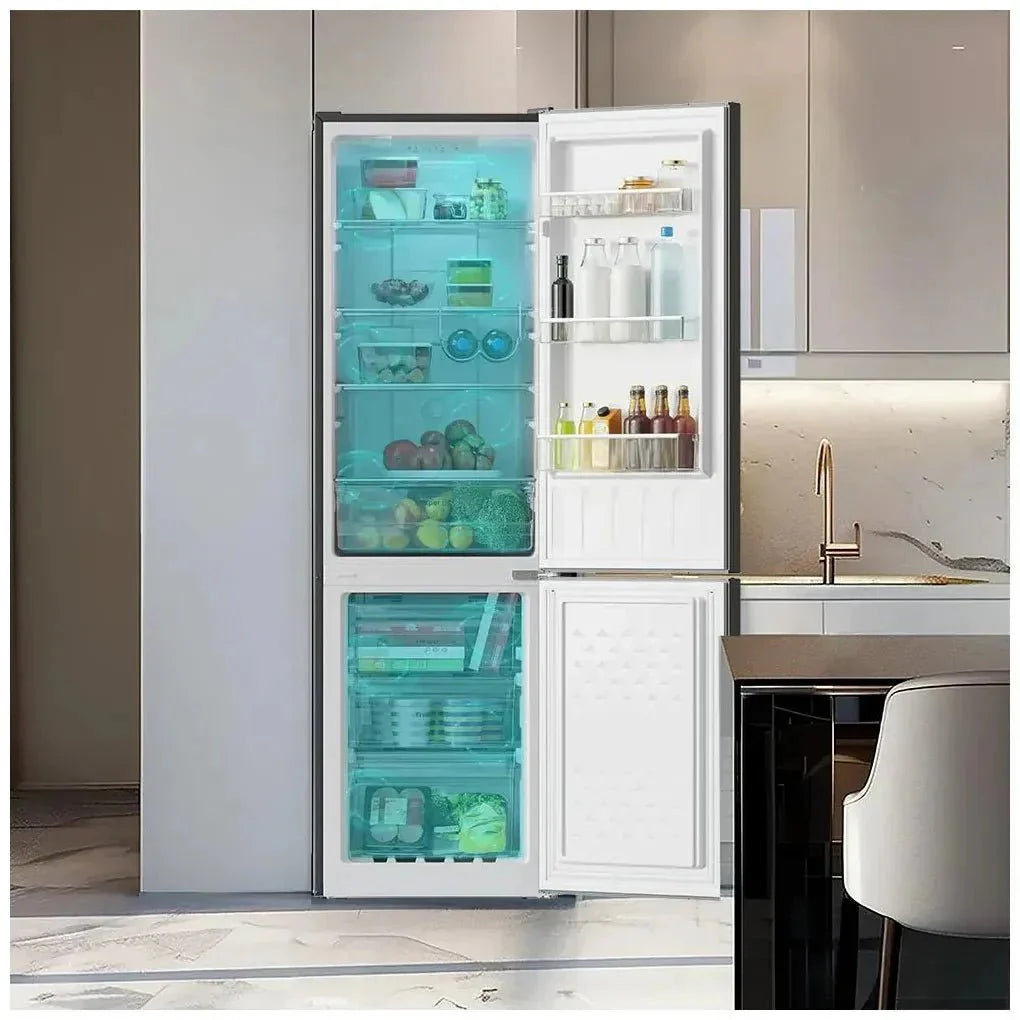Frigorífico Combi 250L Dark Inox: Eficiencia, Estilo y Tecnología Avanzada de Cecotec