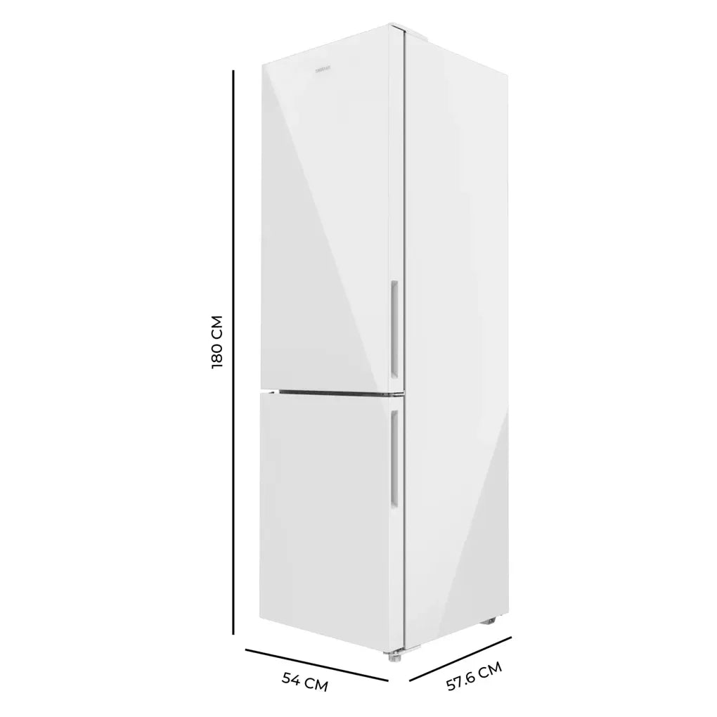 Frigorífico Combi 250L Blanco, No Frost, Inverter, Multi Air Flow, Clase D de Cecotec