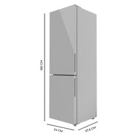 Frigorífico Combi 250L Gris, No Frost, Inverter, Eficiencia D, Multi Air Flow de Cecotec