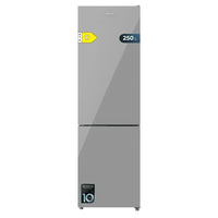Frigorífico Combi 250L Gris, No Frost, Inverter, Eficiencia D, Multi Air Flow de Cecotec
