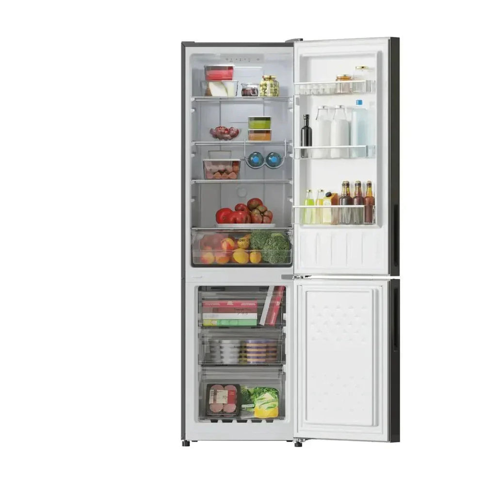 Frigorífico Combi 250L Gris, No Frost, Inverter, Eficiencia D, Multi Air Flow de Cecotec