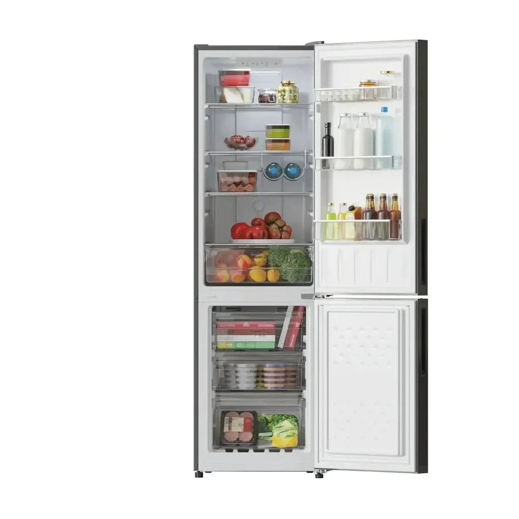 Frigorífico Combi 250L Gris, No Frost, Inverter, Eficiencia D, Multi Air Flow de Cecotec