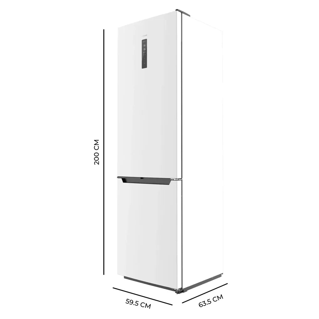 Frigorífico Combi Blanco 356L No Frost con Modos Rápidos y Ahorro Energético de Cecotec