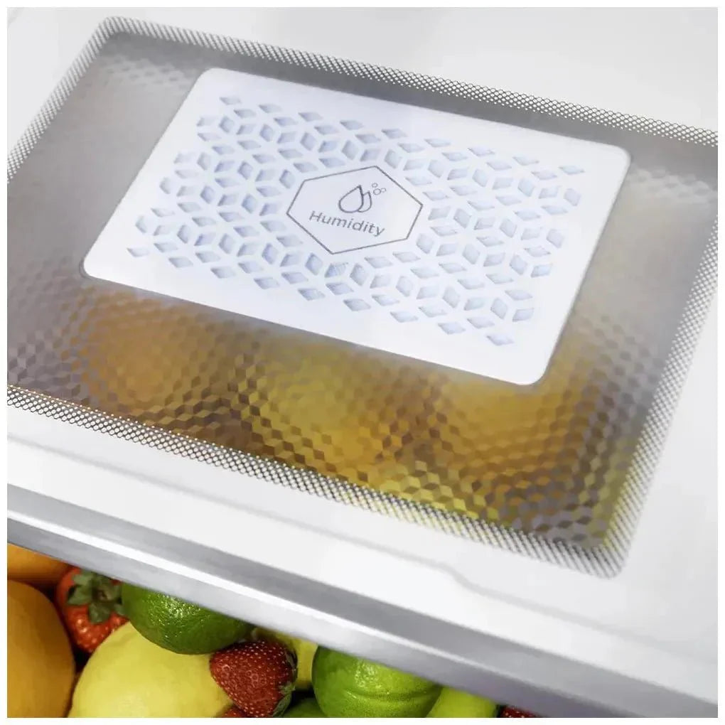 Frigorífico Combi Inox Oscuro 356L, No Frost, Clase E, 200cm, MultiAirFlow de Cecotec