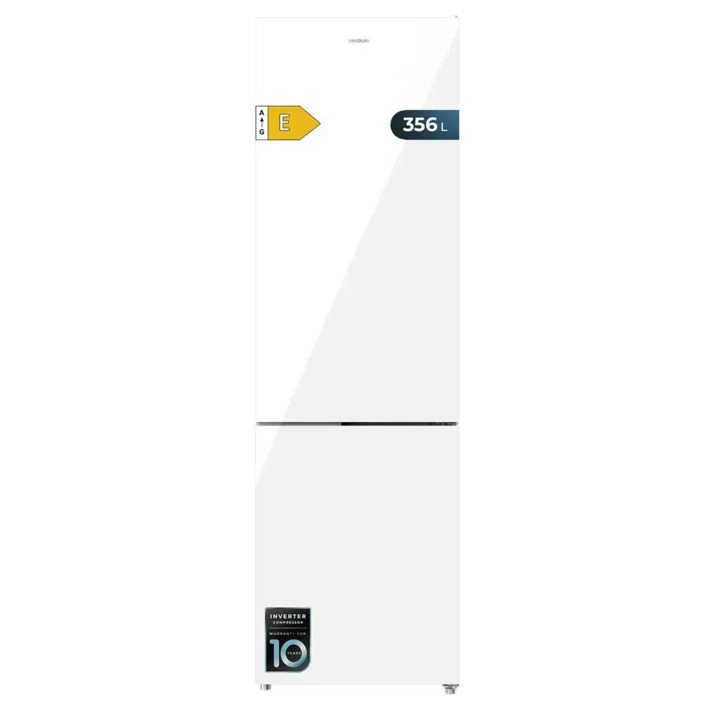 Frigorífico Combi 356L Blanco, No Frost, Fast Cooling, Clase E, 200cm Alto de Cecotec