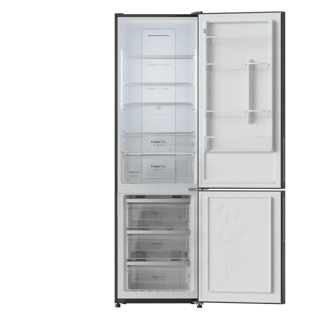 Frigorífico Combi Negro 356L No Frost con Fast Cooling y Clase Energética E de Cecotec