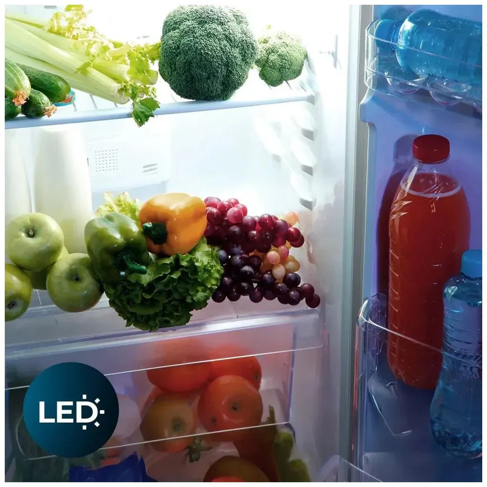 Mini Frigorífico Inox 114L: Compacto, Eficiente y con Luz LED de Cecotec