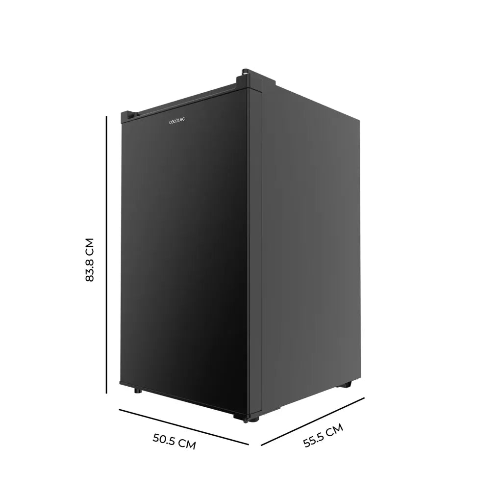 Mini Frigorífico Negro 114L: Compacto, Eficiente y con Función Defrost de Cecotec