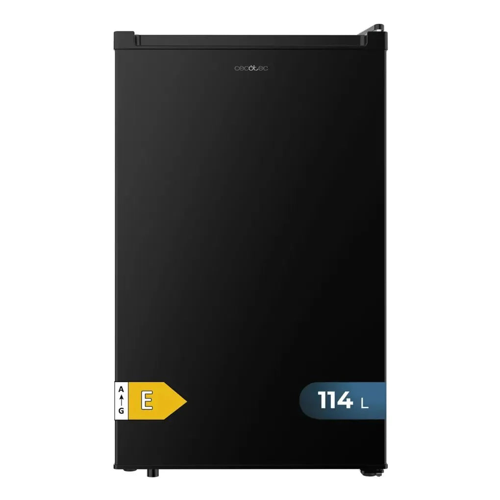 Mini Frigorífico Negro 114L: Compacto, Eficiente y con Función Defrost de Cecotec