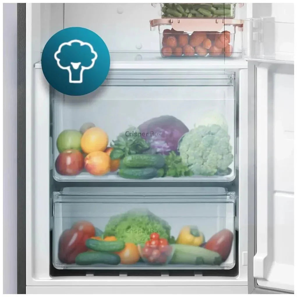 Frigorífico 360L Inoxidable con No Frost, Multi Airflow y Motor Inverter Plus de Cecotec