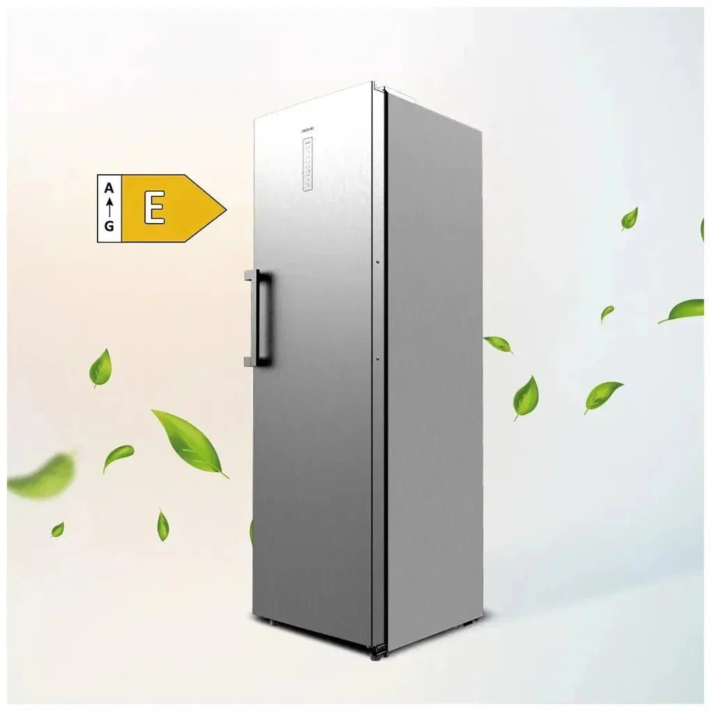 Frigorífico 360L Inoxidable con No Frost, Multi Airflow y Motor Inverter Plus de Cecotec