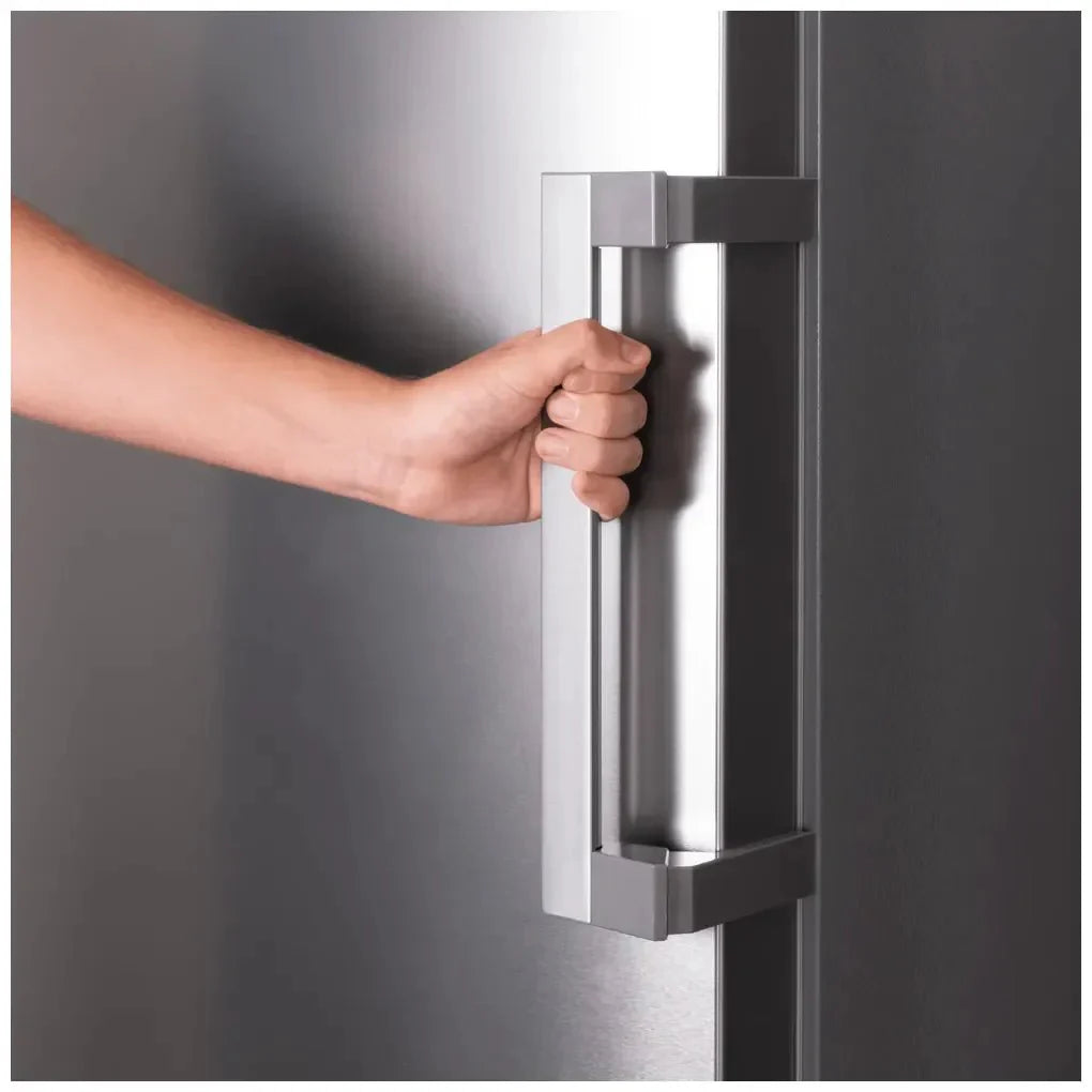 Congelador Inoxidable XL con No Frost y Motor Inverter Plus, Puerta Reversible de Cecotec