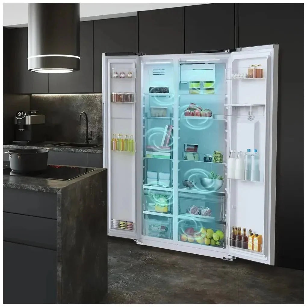 Frigorífico de Acero Inoxidable de 559L: Eficiencia Energética, Tecnología No Frost y Ahorro Asegurado de Cecotec