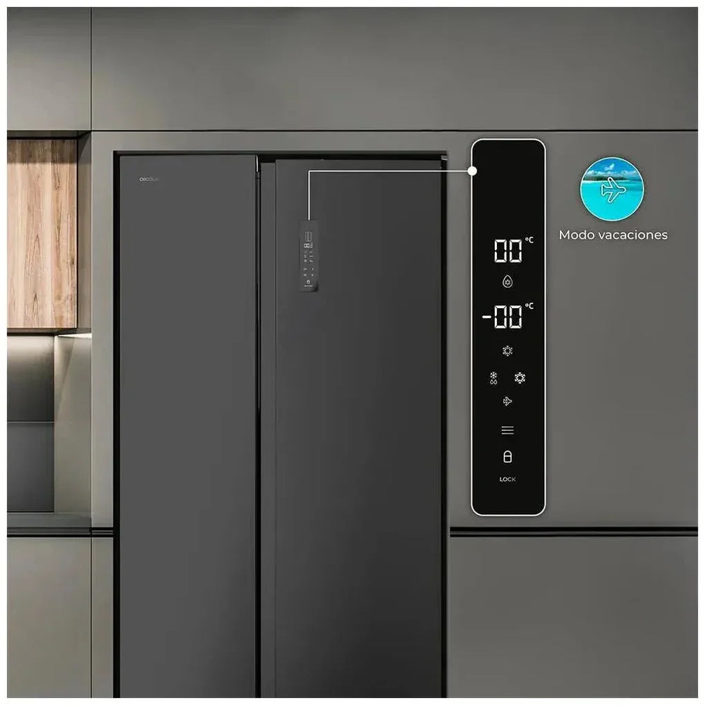 Frigorífico Americano 550L: Eficiencia Energética y Tecnología Avanzada de Cecotec