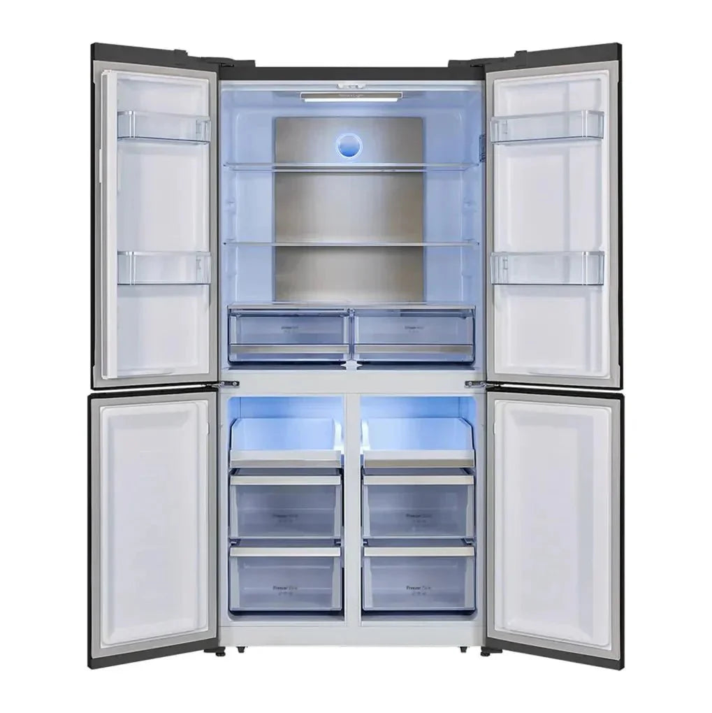 Frigorífico 4 Puertas 490L con Inverter Plus y NoFrost para Máxima Eficiencia de Cecotec