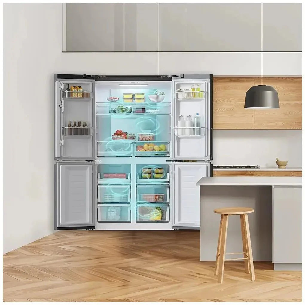 Frigorífico 4 Puertas 490L con Inverter Plus y NoFrost para Máxima Eficiencia de Cecotec