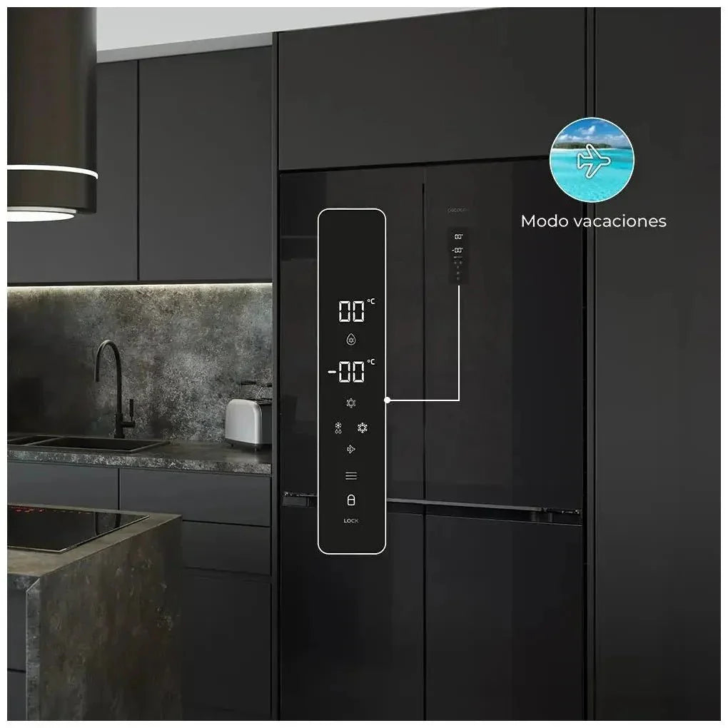 Frigorífico 4 Puertas 490L: Eficiencia Energética y Tecnología Avanzada de Cecotec