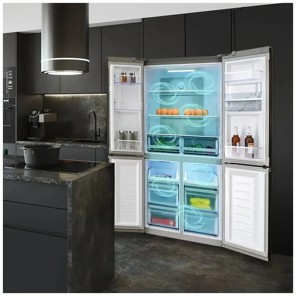 Frigorífico 4 Puertas 564L con Inverter y NoFrost para Conservación Óptima de Cecotec