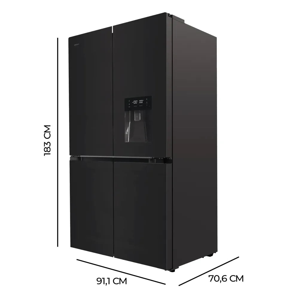 Frigorífico 4 Puertas 564L: Eficiencia Energética y Tecnología Avanzada de Cecotec