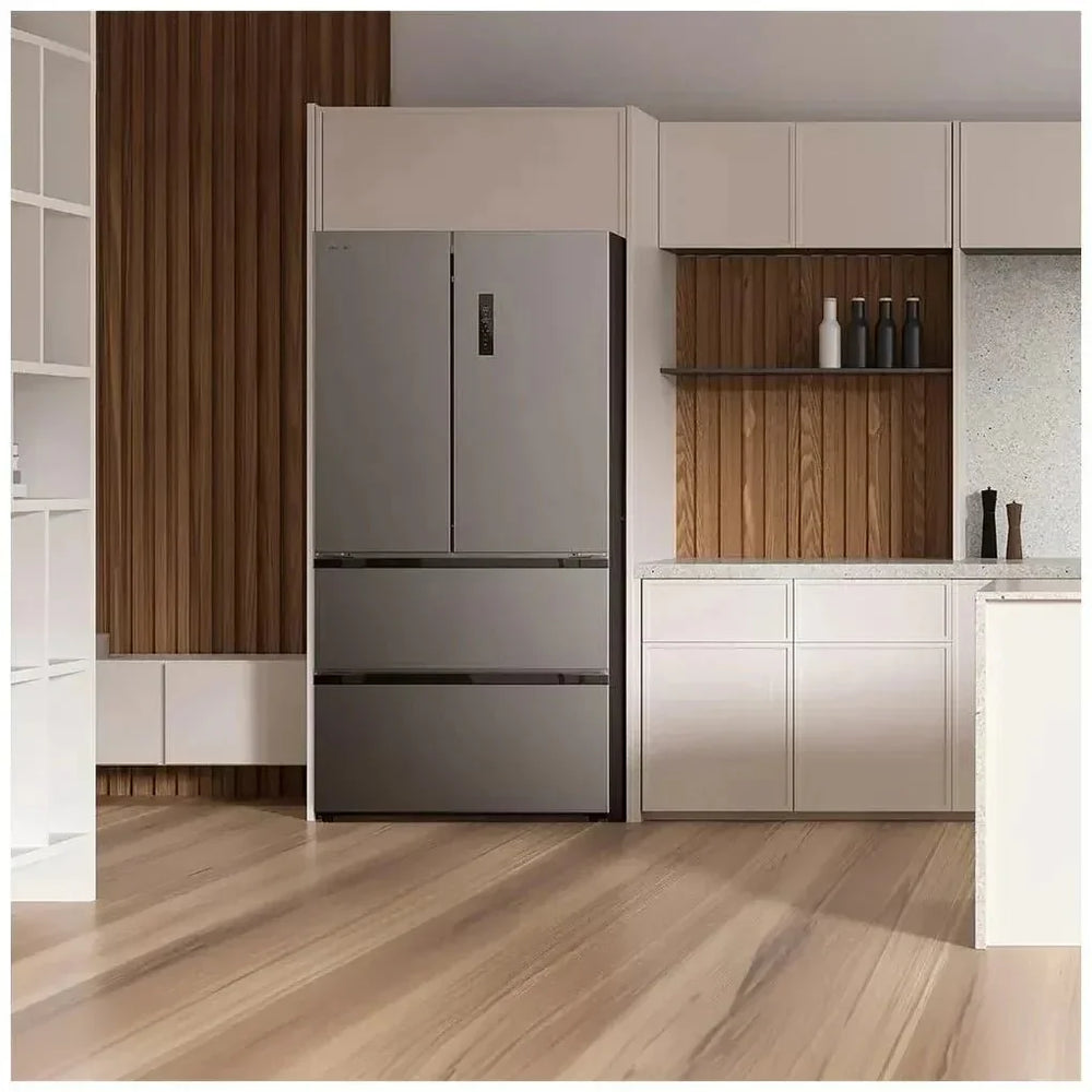 Frigorífico 4 Puertas Inox con Gran Capacidad y Eficiencia Energética de Cecotec