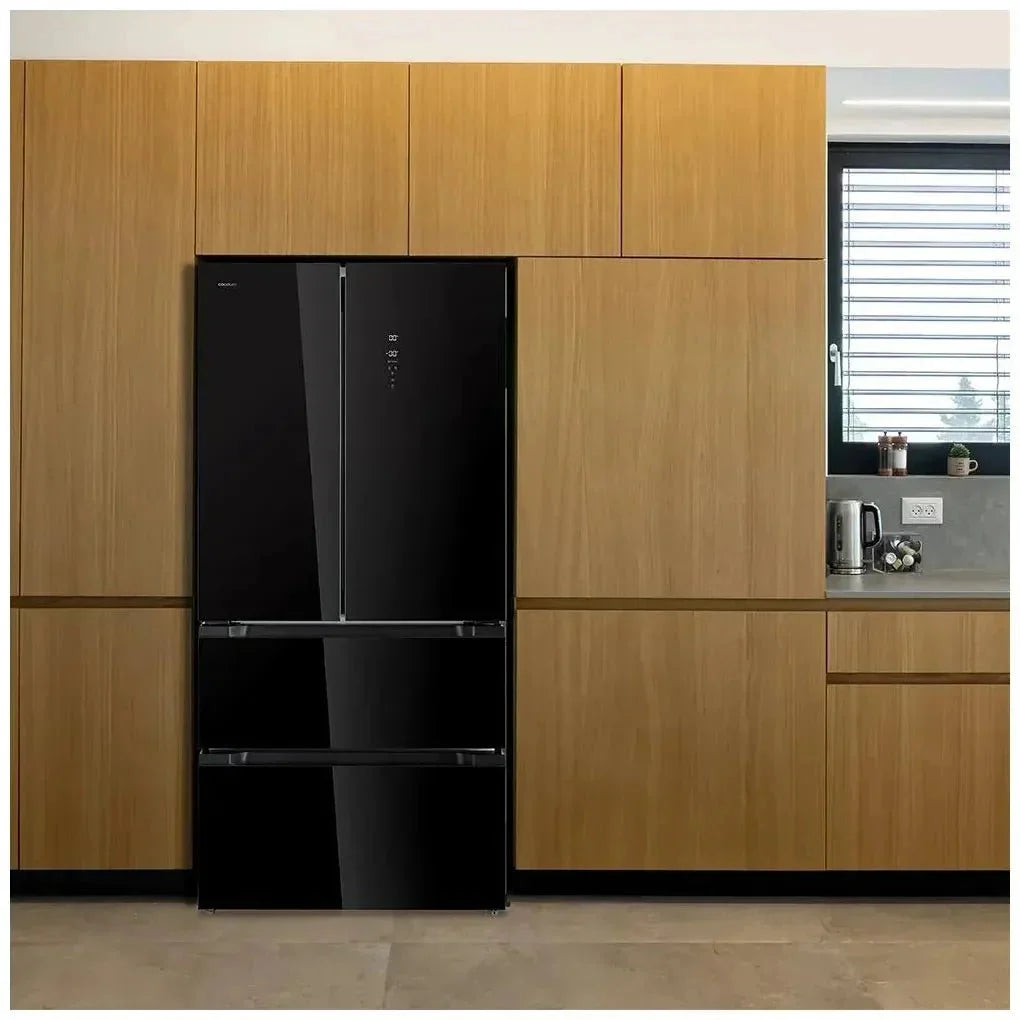 Frigorífico 4 Puertas Inoxidable con Gran Capacidad y Tecnología Avanzada de Cecotec
