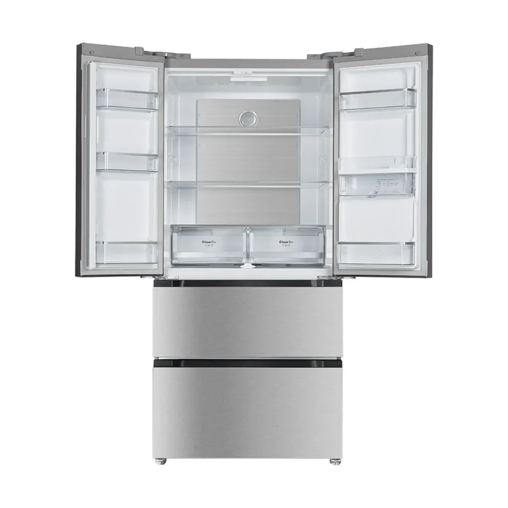 Frigorífico 4 Puertas Inox con Gran Capacidad y Tecnología Avanzada de Cecotec