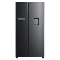 Frigorífico Americano 592L Dark E con No Frost y Dispensador de Agua de Cecotec