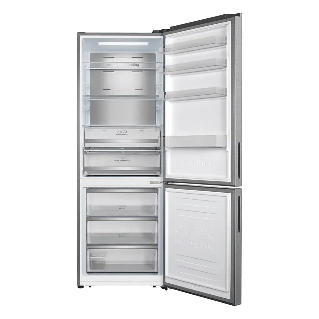 Frigorífico Combi Inox 495L: Eficiencia, No Frost y Multi Air Flow de Cecotec