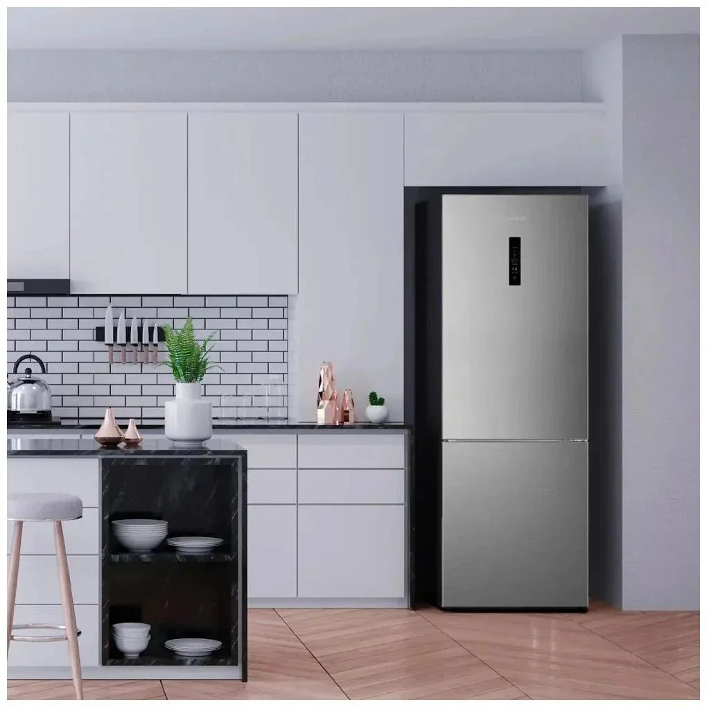 Frigorífico Combi Inox 495L: Eficiencia, No Frost y Multi Air Flow de Cecotec