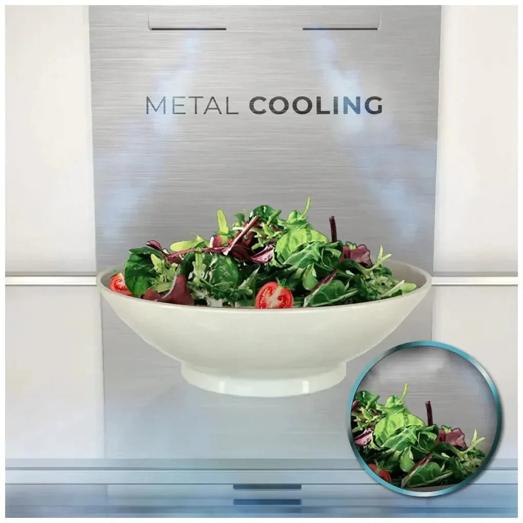 Frigorífico Combi Inox 495L: Eficiencia, No Frost y Multi Air Flow de Cecotec