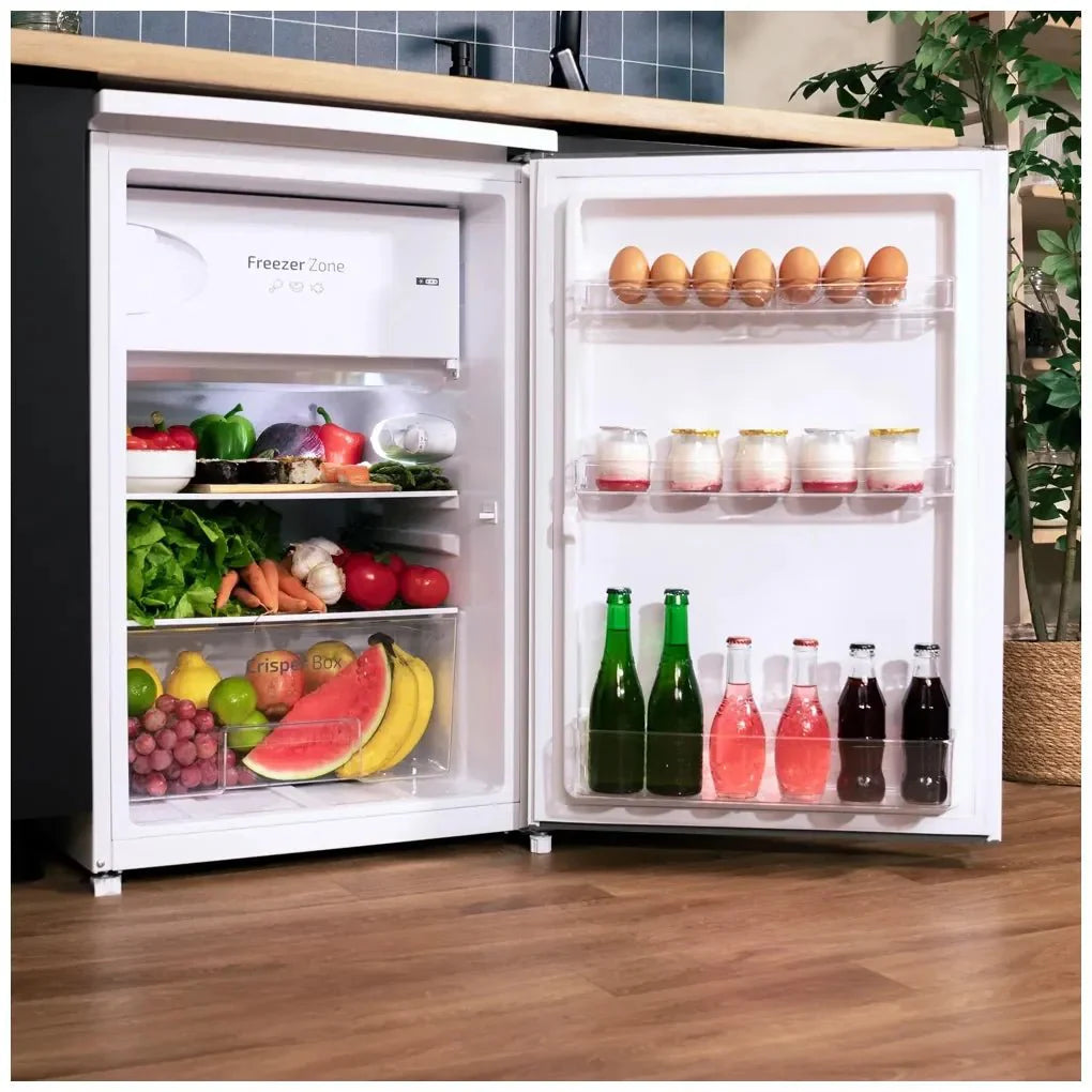 Mini Frigorífico Blanco 107L: Compacto, Silencioso y Eficiente Energéticamente de Cecotec