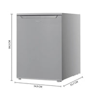 Mini Frigorífico Inox 107L: Compacto, Silencioso y Eficiente Energéticamente de Cecotec