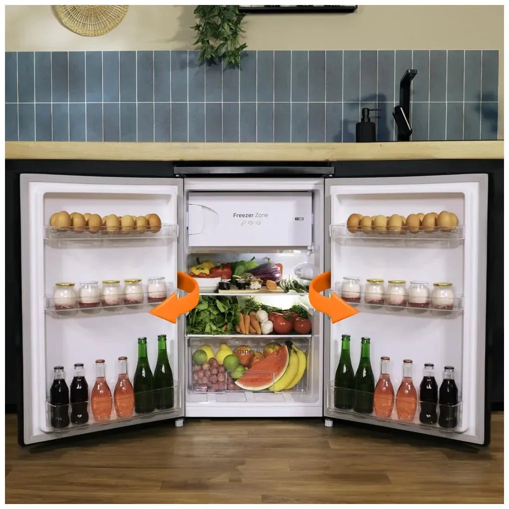 Mini Frigorífico Inox 107L: Compacto, Silencioso y Eficiente Energéticamente de Cecotec