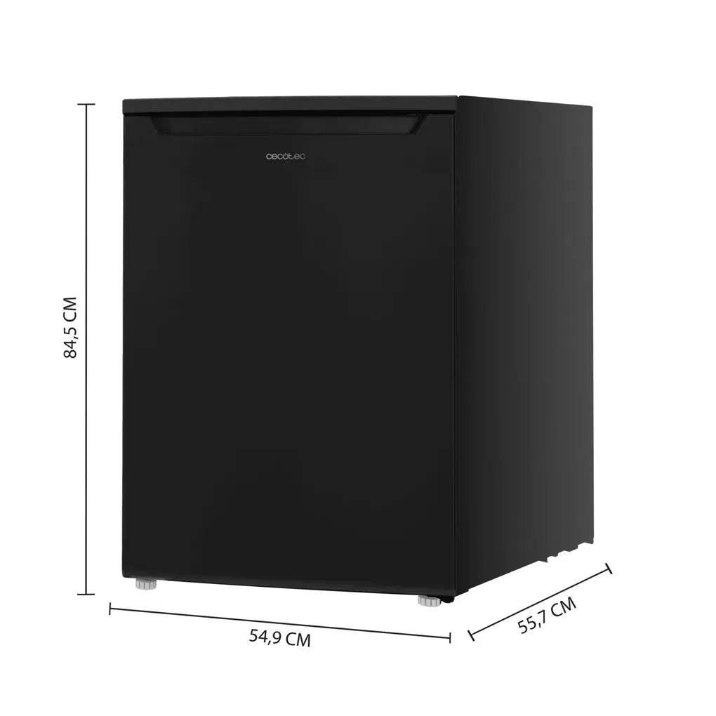 Mini Frigorífico 107L Negro: Compacto, Silencioso y Energéticamente Eficiente de Cecotec