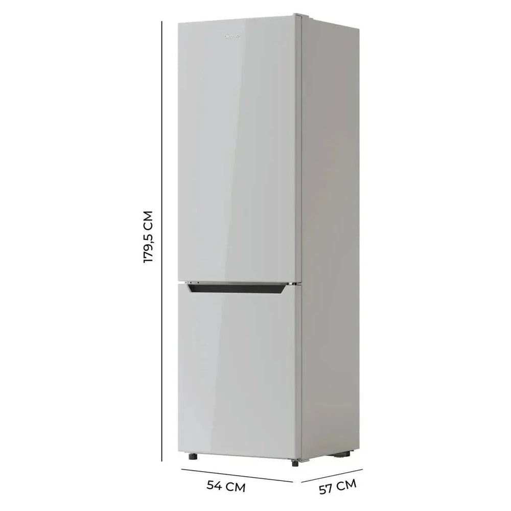 Frigorífico Combi 262L Blanco: Eficiencia Energética y Luz LED de Cecotec