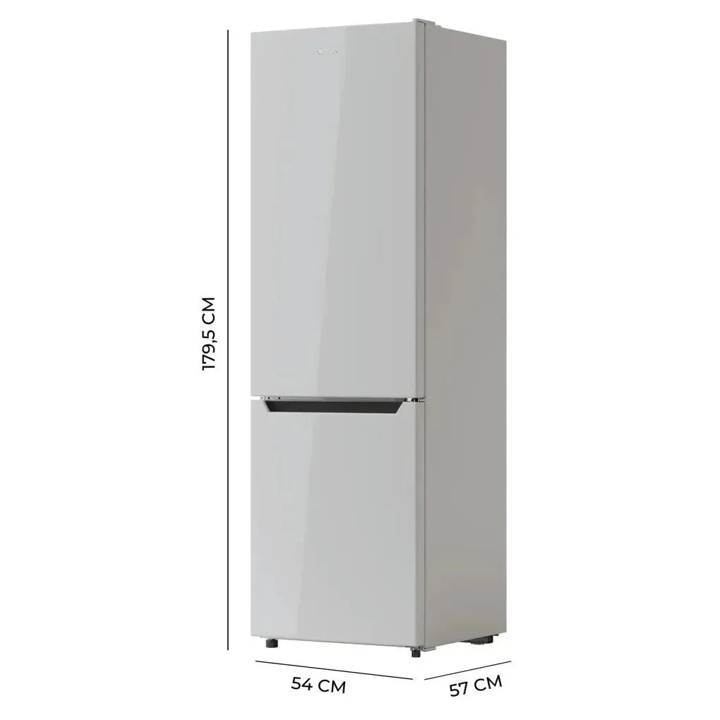 Frigorífico Combi 262L Blanco: Eficiencia Energética y Luz LED de Cecotec