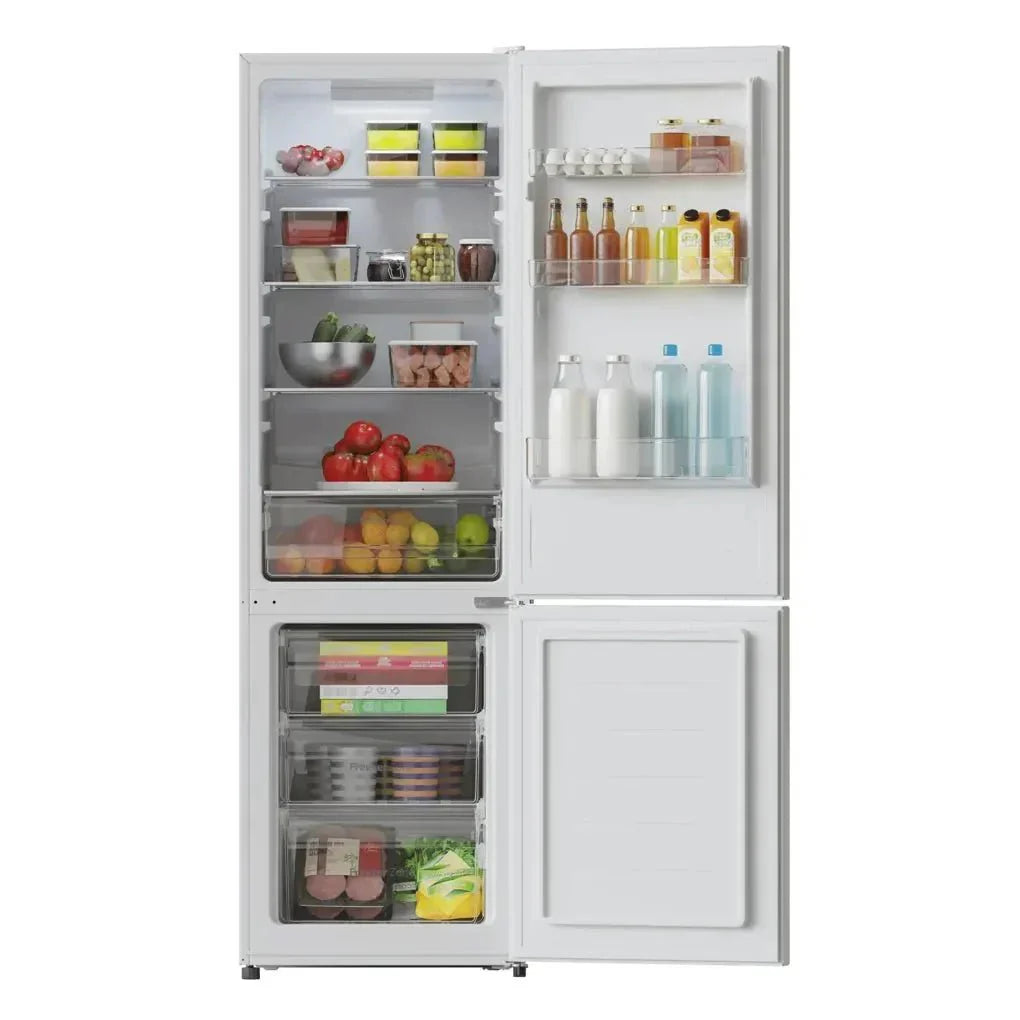 Frigorífico Combi 262L Blanco: Eficiencia Energética y Luz LED de Cecotec