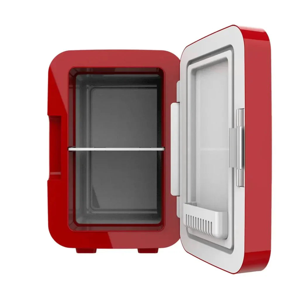 Mini Frigorífico Portátil 6L Rojo: Enfriamiento y Calentamiento para Viajes de Cecotec