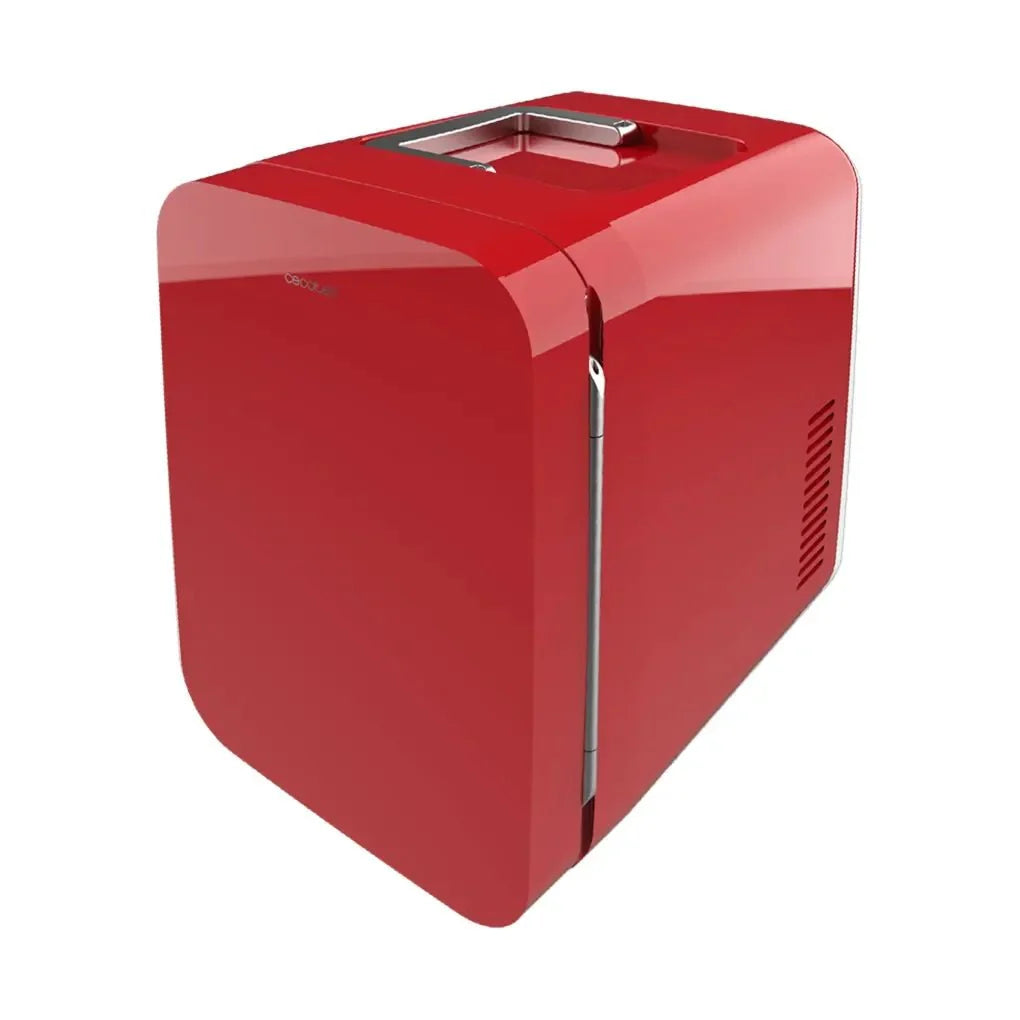 Mini Frigorífico Portátil 6L Rojo: Enfriamiento y Calentamiento para Viajes de Cecotec