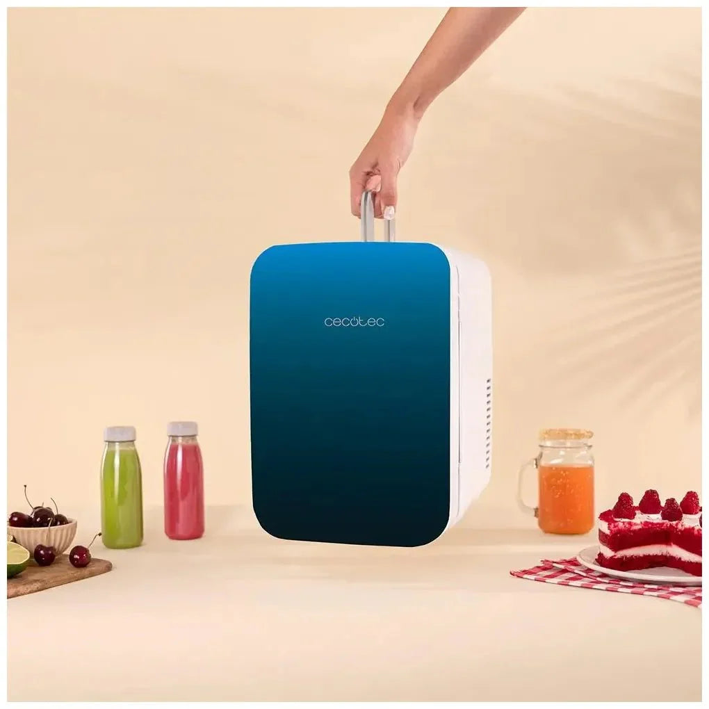 Frigorífico Portátil 10L para Coche y Caravana con Enfriamiento y Calentamiento de Cecotec