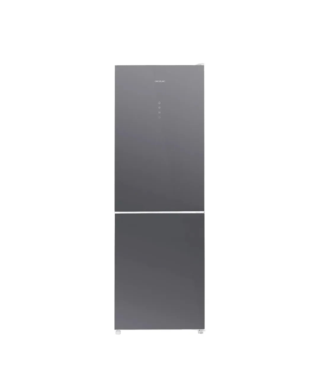Frigorífico Combi 322L Gris con No Frost, Inverter y Ahorro Energético de Cecotec