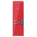 Frigorífico Retro 300L Rojo con Eficiencia Energética y Diseño Elegante de Cecotec